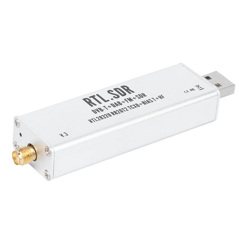 Full Band Receiver 0.1MHz-1.7GHz Range - Built-In 1 PPM TCXO For Stable Accurate Frequency, Multi-System Compatible Radio Receiver For Shortwave Communication, Aviation Band, Meteor Monitoring & More - Image 4