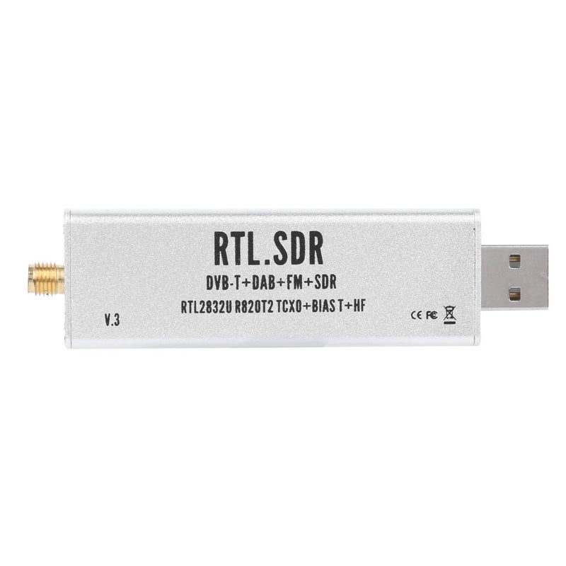 Full Band Receiver 0.1MHz-1.7GHz Range - Built-In 1 PPM TCXO For Stable Accurate Frequency, Multi-System Compatible Radio Receiver For Shortwave Communication, Aviation Band, Meteor Monitoring & More - Image 1