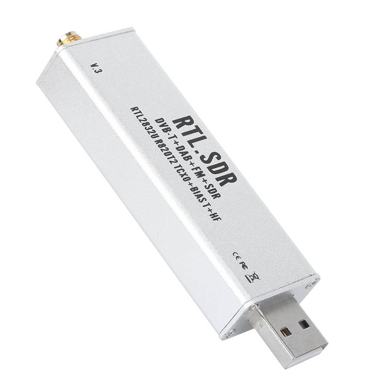 Full Band Receiver 0.1MHz-1.7GHz Range - Built-In 1 PPM TCXO For Stable Accurate Frequency, Multi-System Compatible Radio Receiver For Shortwave Communication, Aviation Band, Meteor Monitoring & More - Image 2