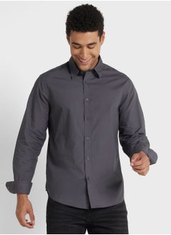 Long Sleeve Poplin Shirt