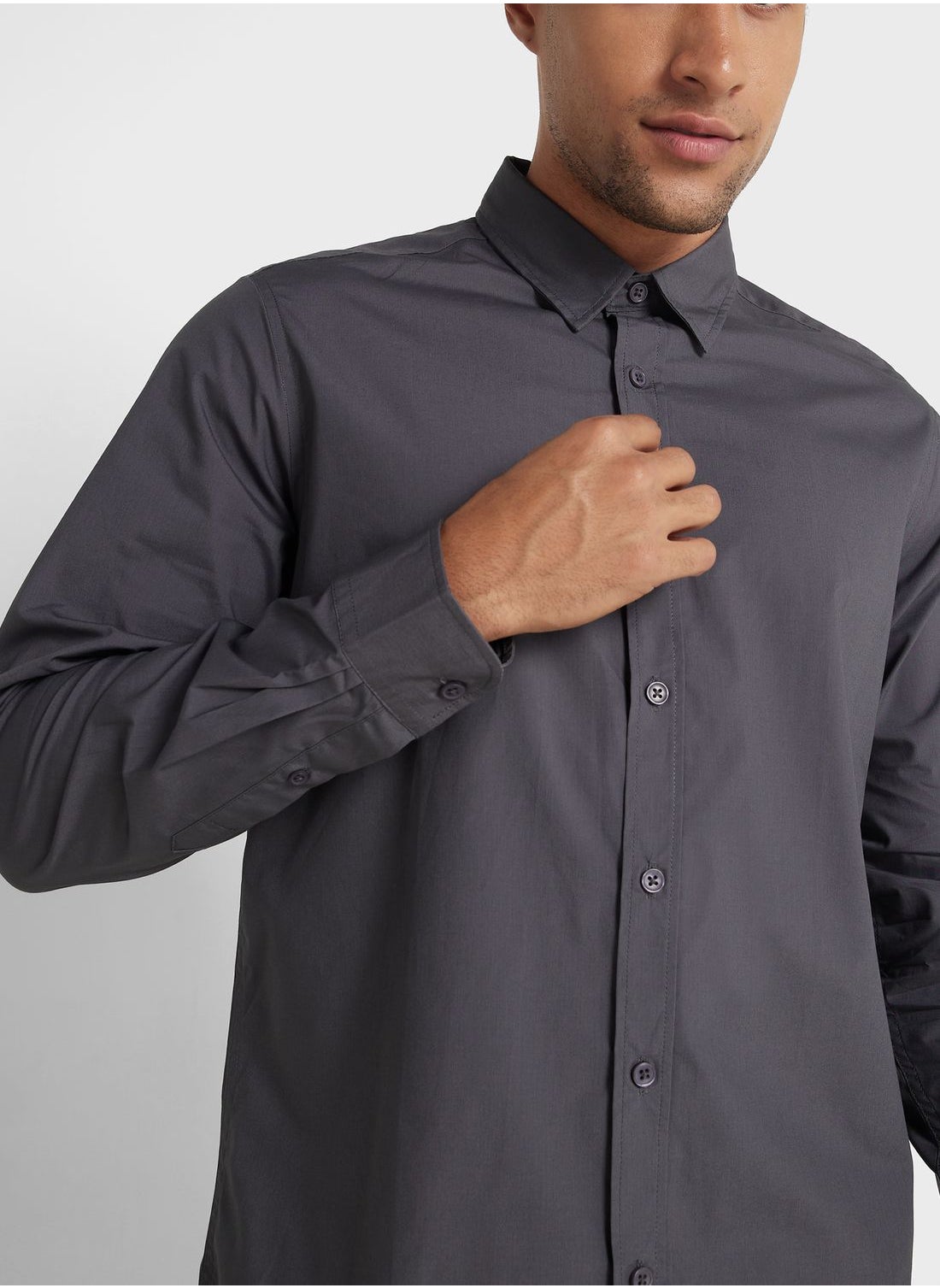 Long Sleeve Poplin Shirt - https://f.nooncdn.com/p/pzsku/ZC84AF744E166DDF9600BZ/45/_/1709153312/a4b35e18-d89b-4855-8c1d-1b34071ed777.jpg?format=jpg&width=original
