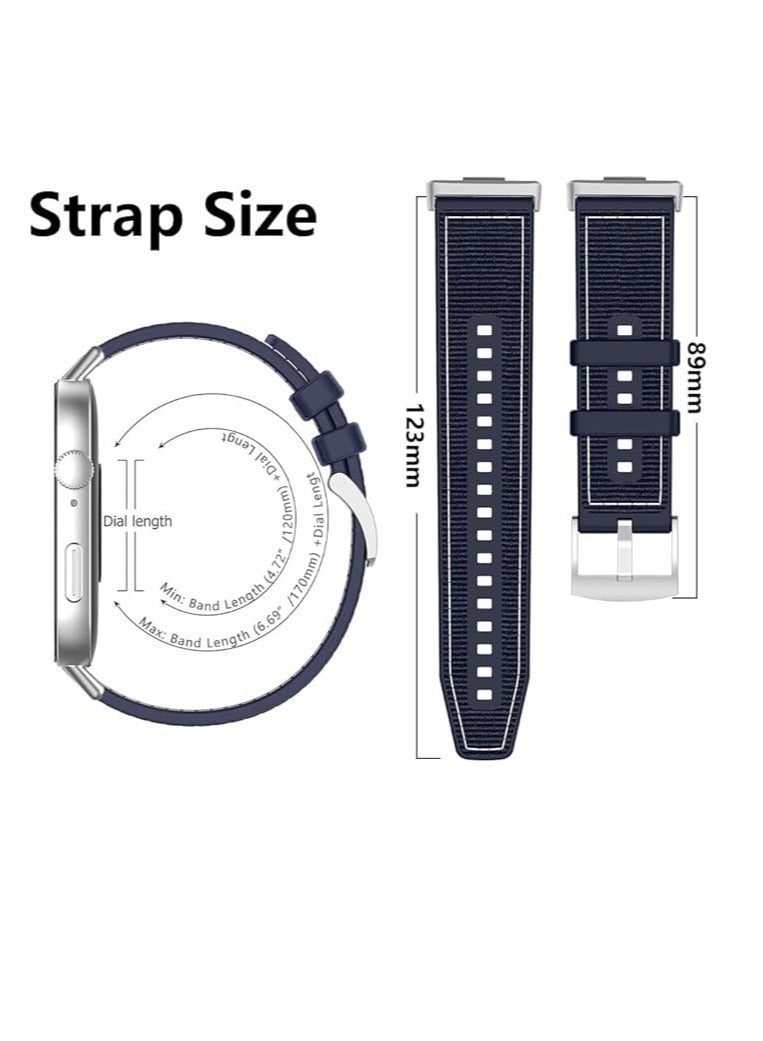 Silicone Strap for Huawei Watch Fit 3, Magnetic Adjustable Breathable Sport Replacement Wristband for Huawei Watch Fit 3 Men Women. - Image 3