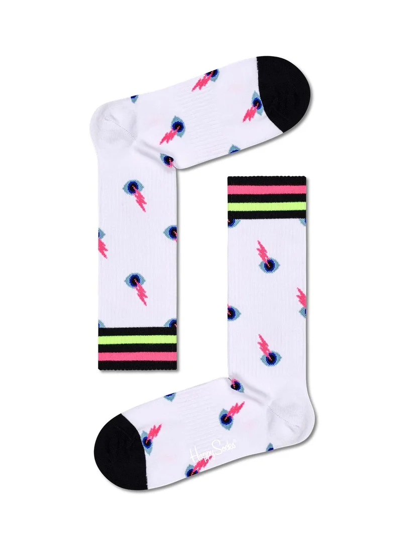 Happy Socks I SEE YOU THIN CREW SOCK