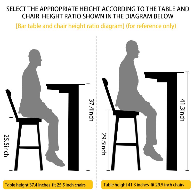 FATOLRD Folding Bar Stool with Back, 1 pcs Tall Foldable Stool Chair Portable Collapsible Stool for Adult Counter Height Seat Leather Padded Kitchen Shop Comfortable Sturdy - Image 5