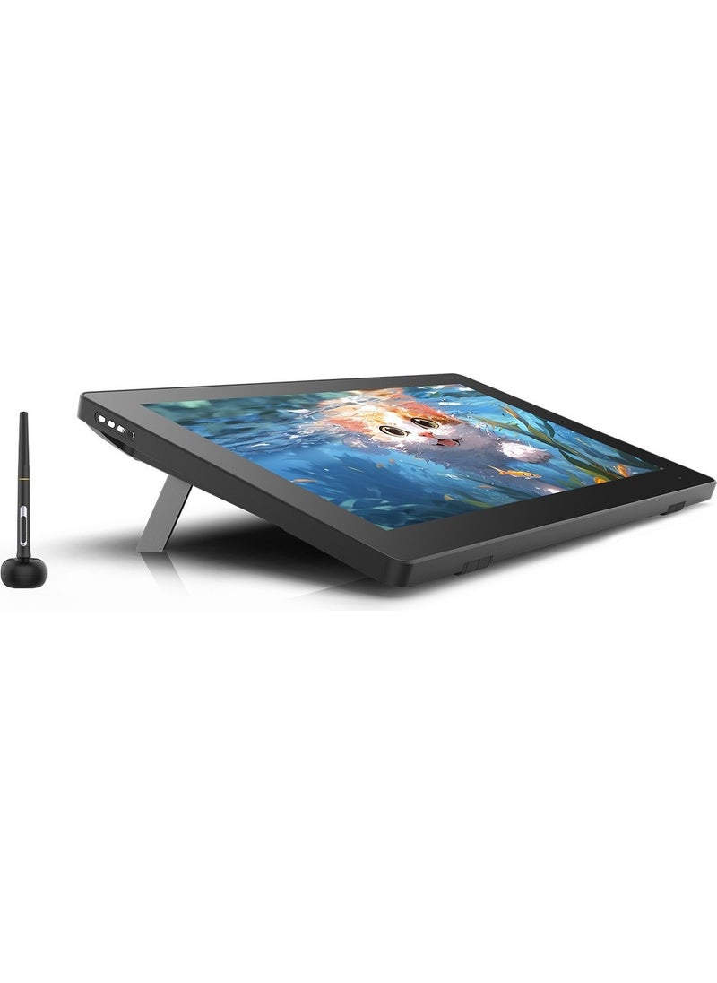 BT-16UHD 15.6 "8 Shortcut Keys, 16384 Level Pressure Sensitivity, 120% Srgb, 5080LPI Resolution, 75% Adobe Rgb 3840X2160 UHD IPS Panel LCD Graphics Tablet