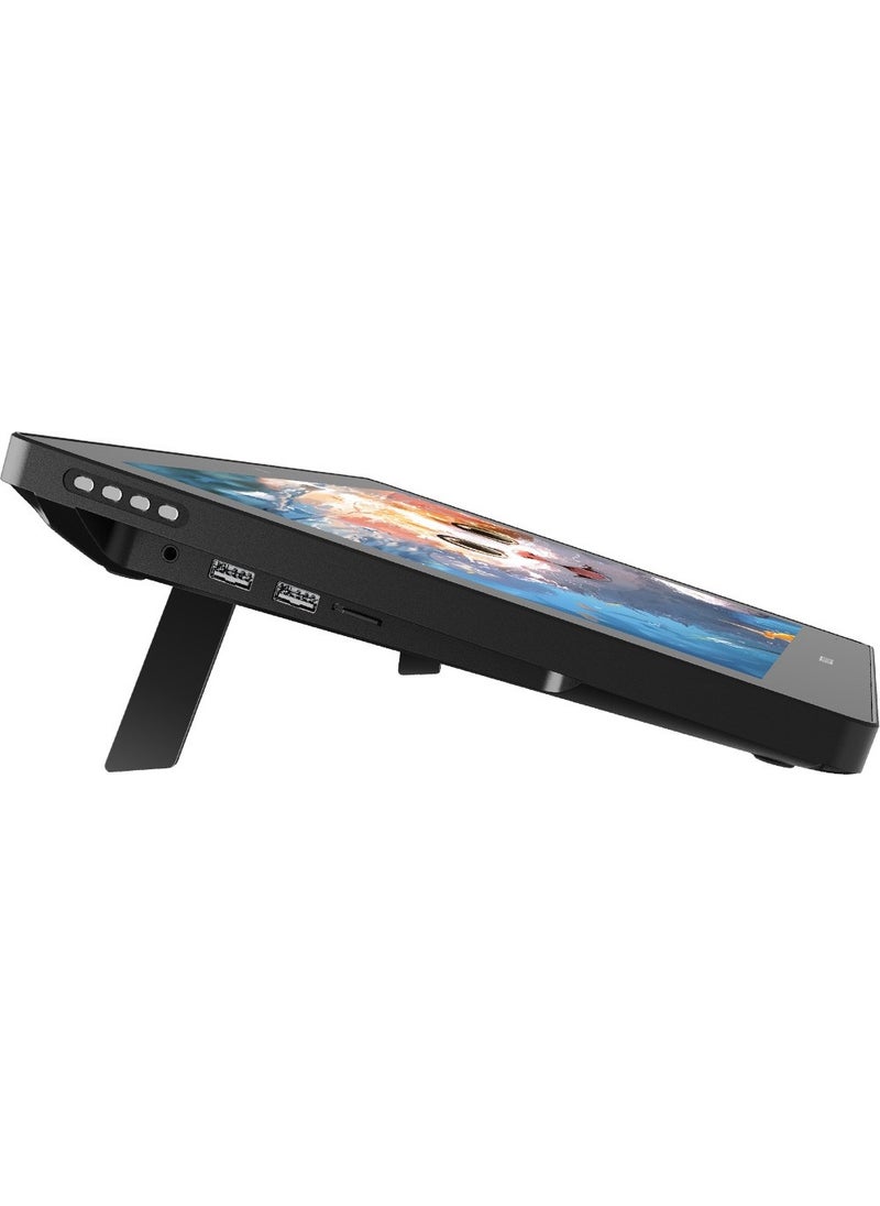 BT-16UHD 15.6 "8 Shortcut Keys, 16384 Level Pressure Sensitivity, 120% Srgb, 5080LPI Resolution, 75% Adobe Rgb 3840X2160 UHD IPS Panel LCD Graphics Tablet