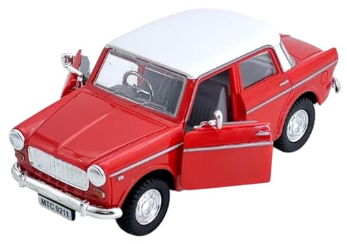 Magicwand Die-Cast Metal 1:36 Scale Fiat Premier Padmini Queen 70's Classic with Openable Doors & Pull Back Action【Pack of 1】【Random Color】 - Image 1