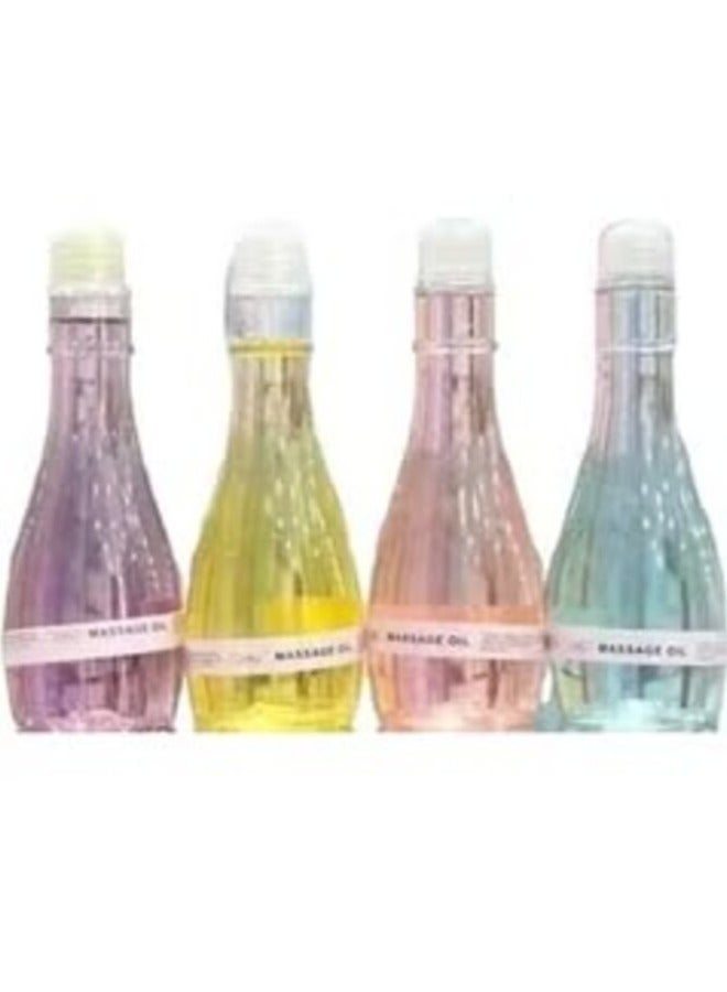 4 Pieces Massage Oil For Body Massage With Distinctive Scents - Image 2