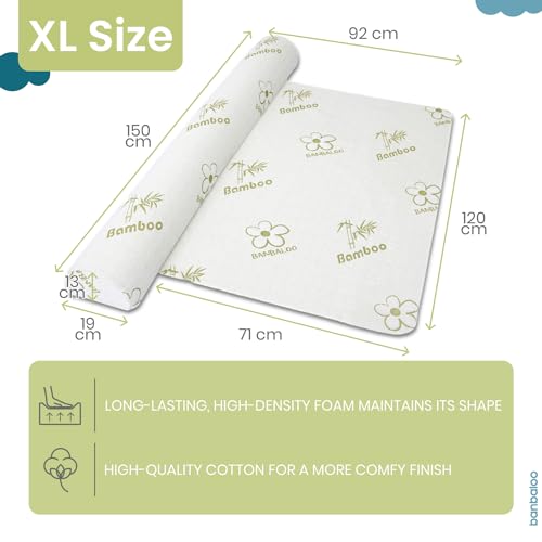 BANBALOO | Bed Bumper for Toddlers - Premium Model | XL Bed Barrier with Mattress Cover | Toddler Bed Bumper | Easy Setup and Quick Installation | Queen, King, Twin, Full-Size Bed | Foam - Image 5