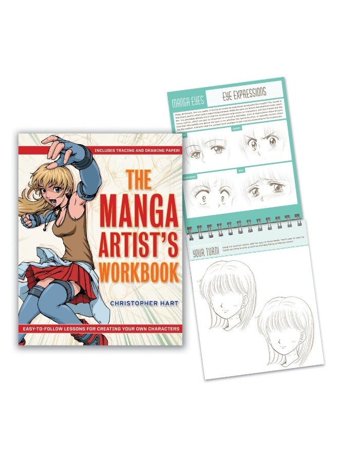 The Manga Artist's Workbook: Easy-to-Follow Lessons for Creating Your Own Characters