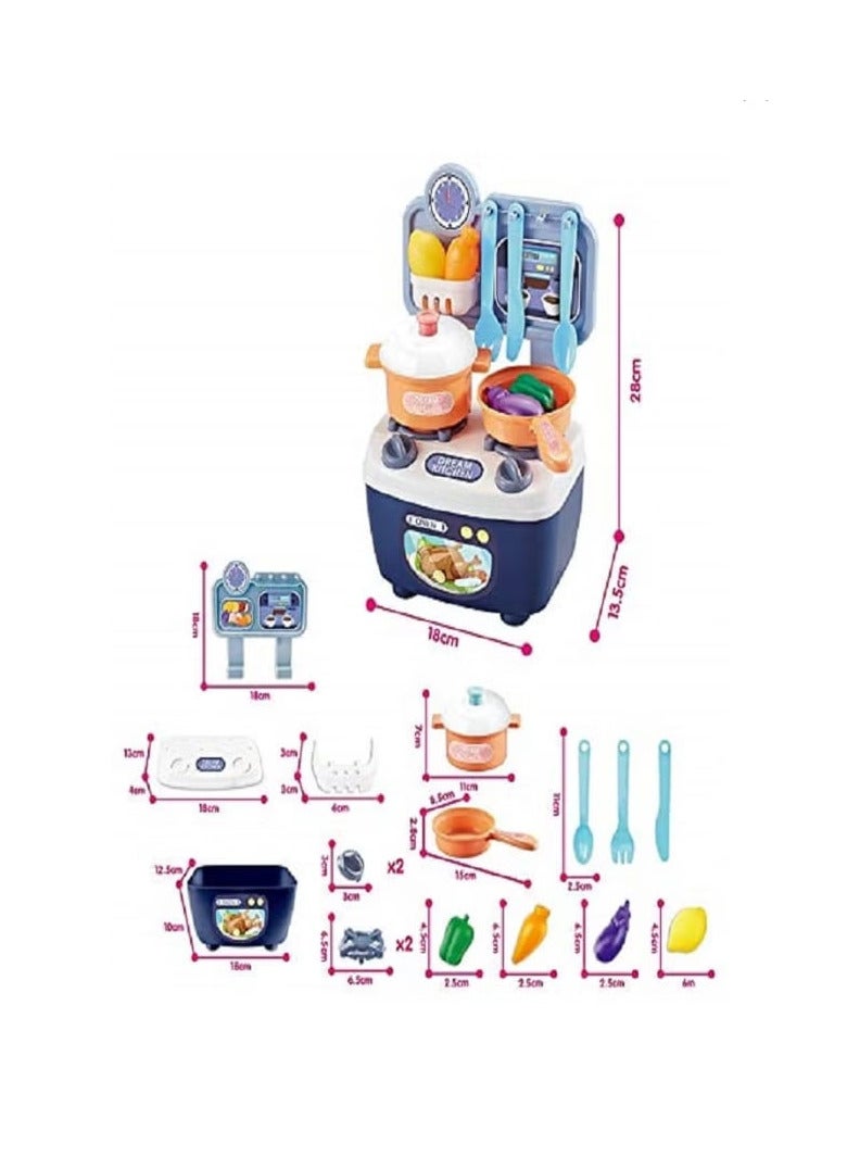 Colorful Play Dough for Kids, Kids Cash Register Toy with 12 Pieces Play Dough, Scanner, Shopping Cart, Play Dough Accessories, Role Play for Boys Girls 3 Years and Up - Image 2