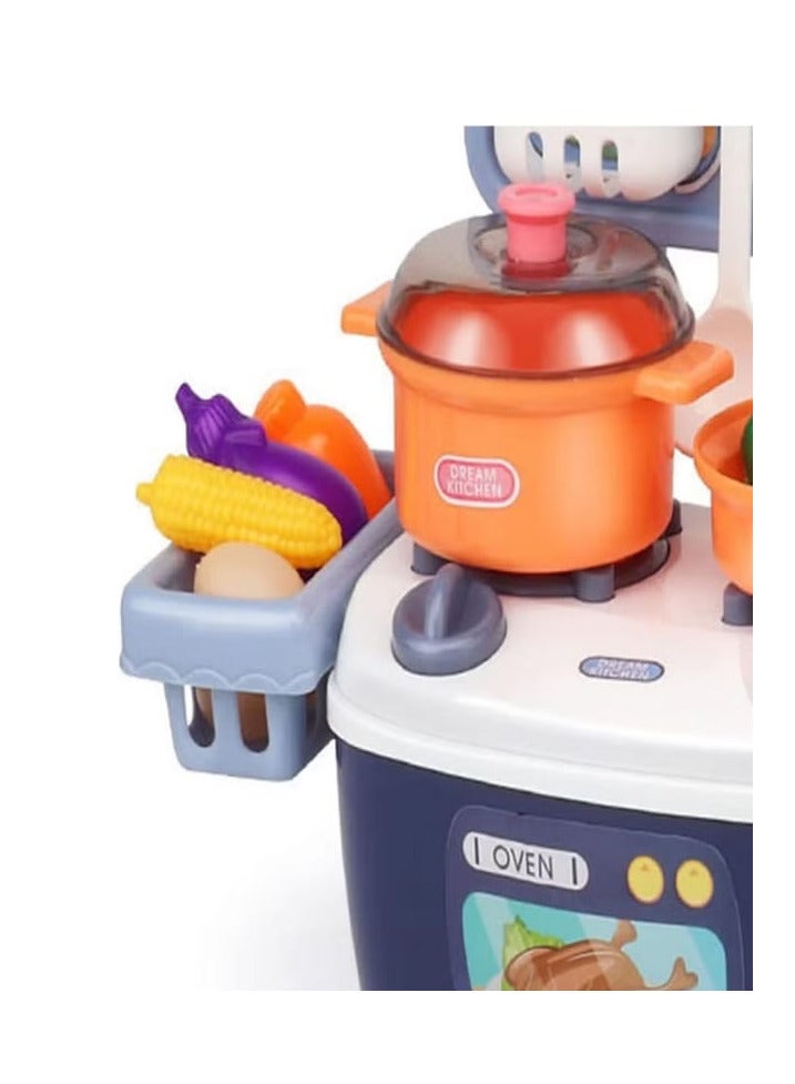 Colorful Play Dough for Kids, Kids Cash Register Toy with 12 Pieces Play Dough, Scanner, Shopping Cart, Play Dough Accessories, Role Play for Boys Girls 3 Years and Up - Image 3