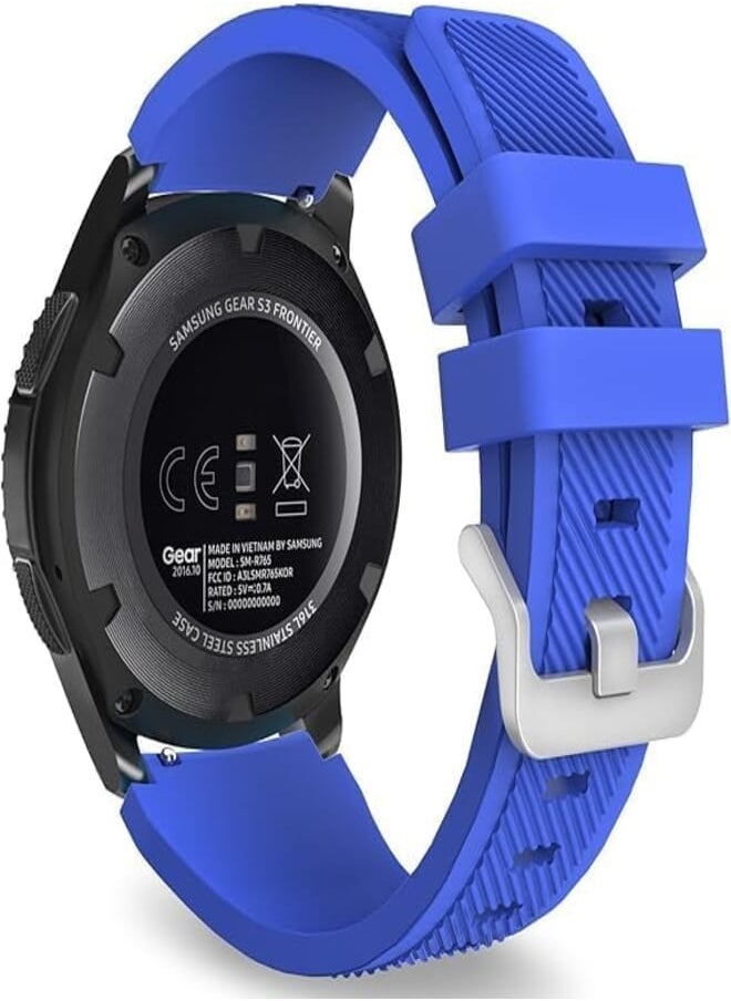 Next Next Store Silicone Sport Watch Band Compatible with Samsung Gear S3 