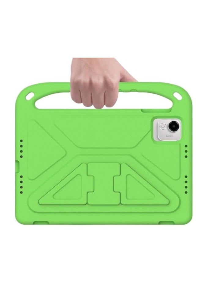 VKL Kids Case Compatible with Honor Pad X9a 11.5 inch 2025 Released,Lightweight EVA Kid Friendly Shockproof Protective Handle Stand Heavy Duty Cover (Green) - Image 1