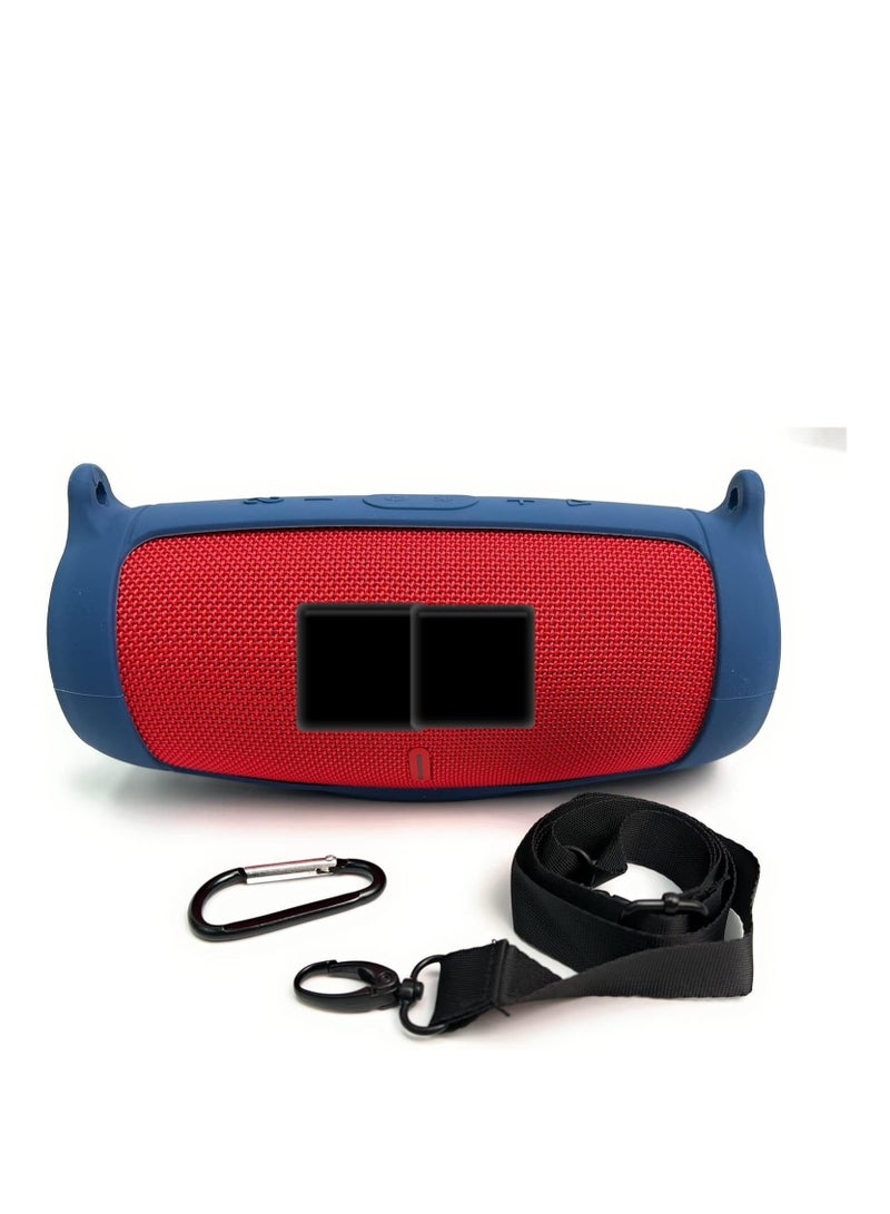 Angry Bull PROTECTIVE SILICONE CASE/COVER FIT FOR CHARGE 5 PORTABLE BLUETOOTH SPEAKER - (CASE ONLY) (Dark blue) - Image 1