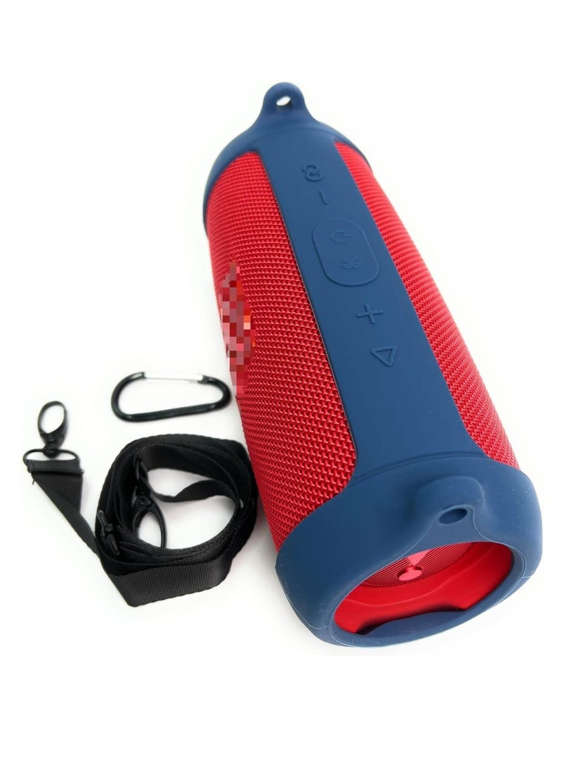 Angry Bull PROTECTIVE SILICONE CASE/COVER FIT FOR CHARGE 5 PORTABLE BLUETOOTH SPEAKER - (CASE ONLY) (Dark blue) - Image 3