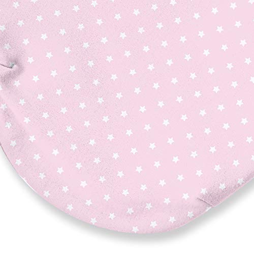 SwaddleMe Original Swaddle – Size Small, 0-3 Months, 2-Pack (Pink Polka Whale) - Image 5