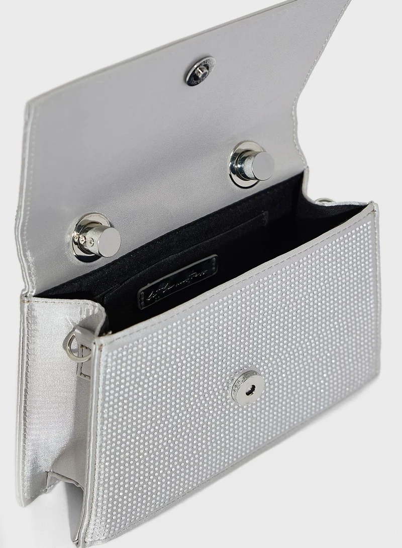 NEW LOOK Lm Diamante Twist Top Handle
