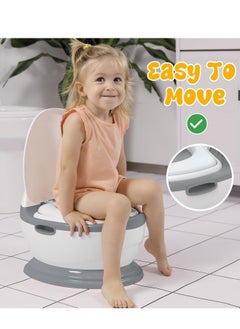MUMS PLANET Baby Toilet Seat | Potty Stairs Toilet Ladder Steps - Non-Slip Over The Toilet Potty Seat, Step up Potty Seat with Handles for Kids Boys Girls 1-8  - Image 3