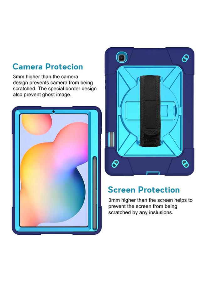 erorex Case For Samsung Galaxy Tab S6 Lite P610 Contrast Color Robot Silicone + PC Tablet Case - Image 3