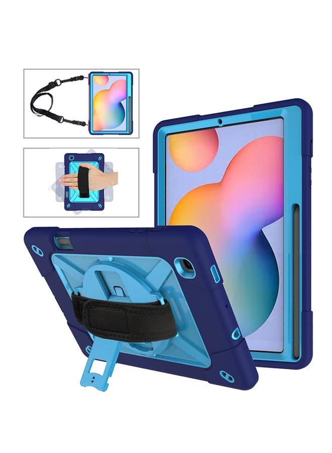 erorex Case For Samsung Galaxy Tab S6 Lite P610 Contrast Color Robot Silicone + PC Tablet Case - Image 1