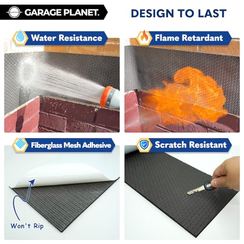 Garage Planet H1 Garage Wall Protector Car Door Wall Protector, Tool-Free, Designed in Australia (Black, 2 Pack) - Image 5