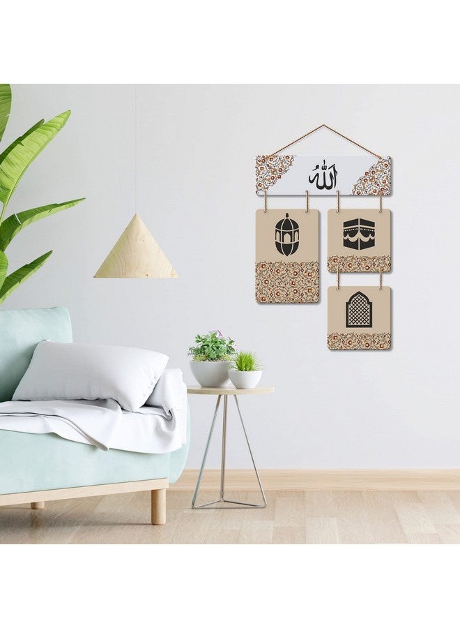 Artvibes Positive Quote Decorative Wooden Wall Hanger for Living Room | Bedroom | Home Decor | Office | Gift | Quotes Decor Items | Wood Hanging For Home Decoration | Modern Artworks (WH_6514N) - Image 2