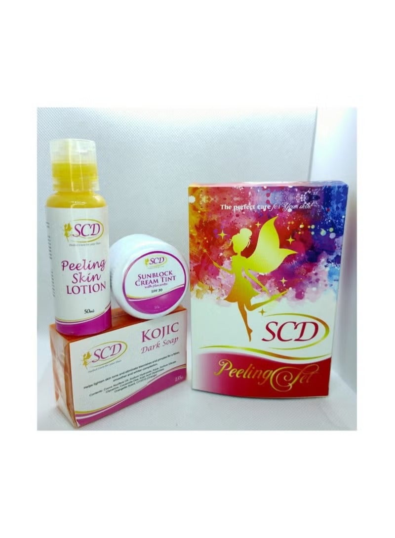 إس سي دي مجموعة غسول التقشير