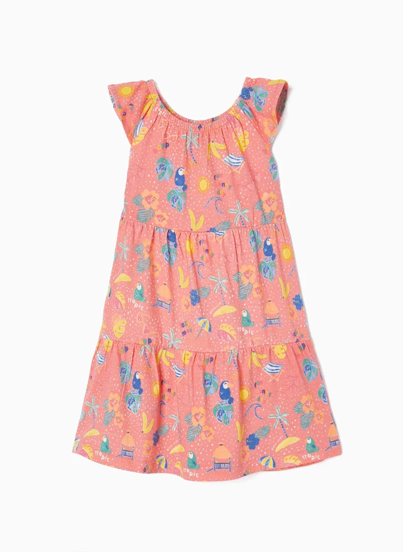 زيبي Sleeveless Dress for Baby Girls 'Pure Life'