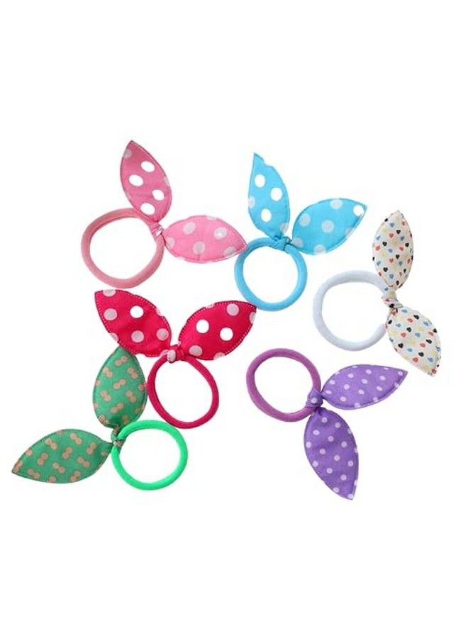 Topfinder 20Pcs/Pack Hair Scrunchies Elastic Soft Silk Cotton Colorful Scrunchies Print Scrunchies Accessories For Women And Girls Hair Stylingassorted - Image 3