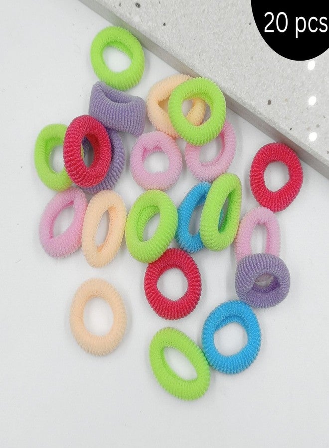 FHF Kids Hair Accessories | Small Hair Clips and Rubber Band for Kids | Hair Accessories Set for Girl with Tiny Clips & Ponytail Holders with Cute Turtle Shape Storage Box (Yellow, 40-Pcs) - Image 4