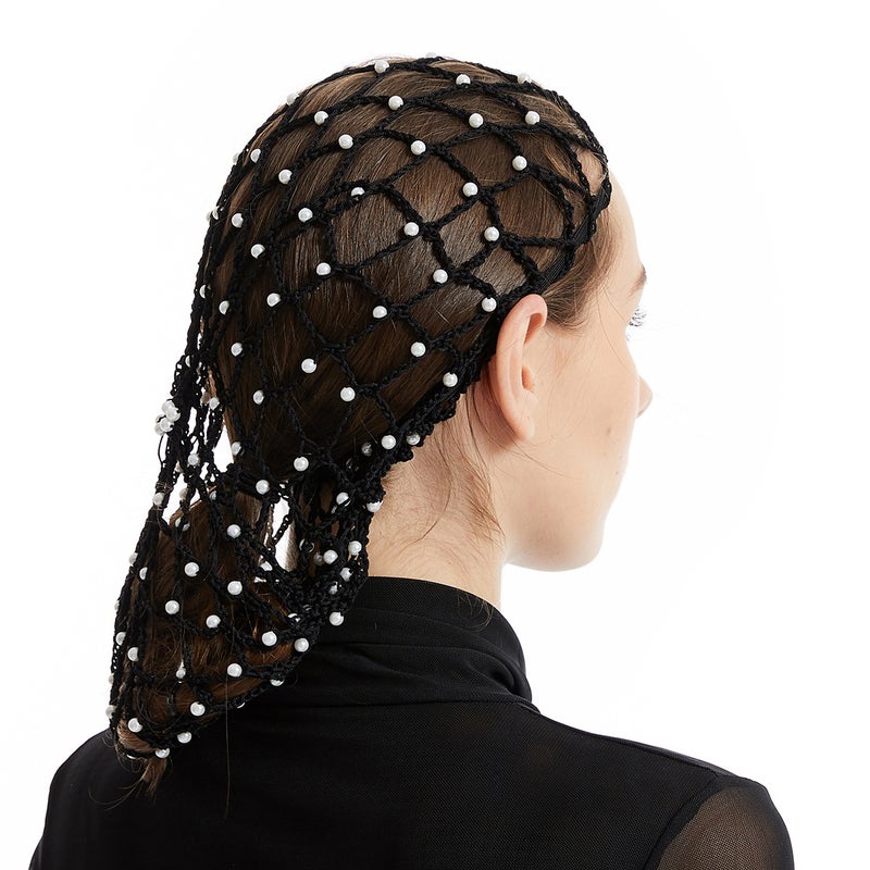 Ladies Handmade Crocheted Faux Silk Pearl Cap Tc311 Sale - Image 5