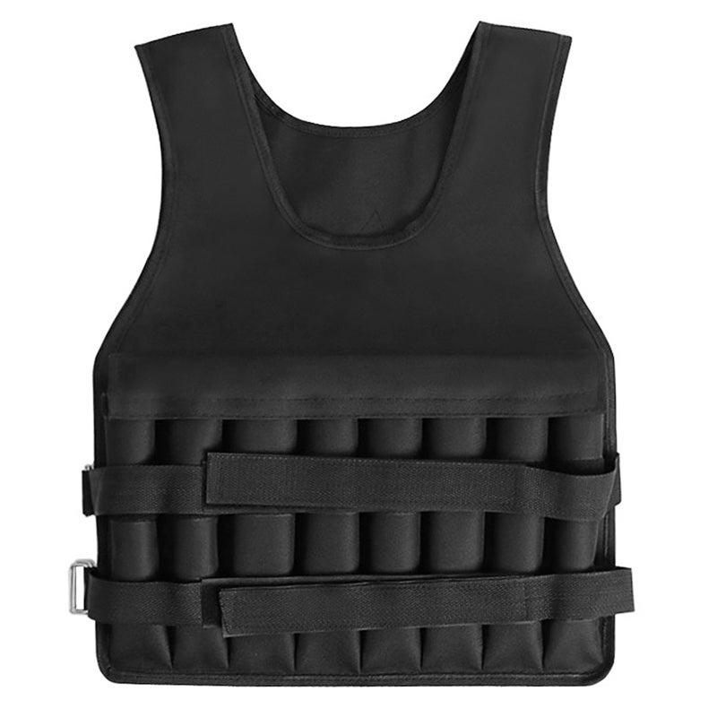 Adjustable Weighted Vest 20KG Max Loading for Exercises Fitness Muscle Building Weight Loss Running - Image 3