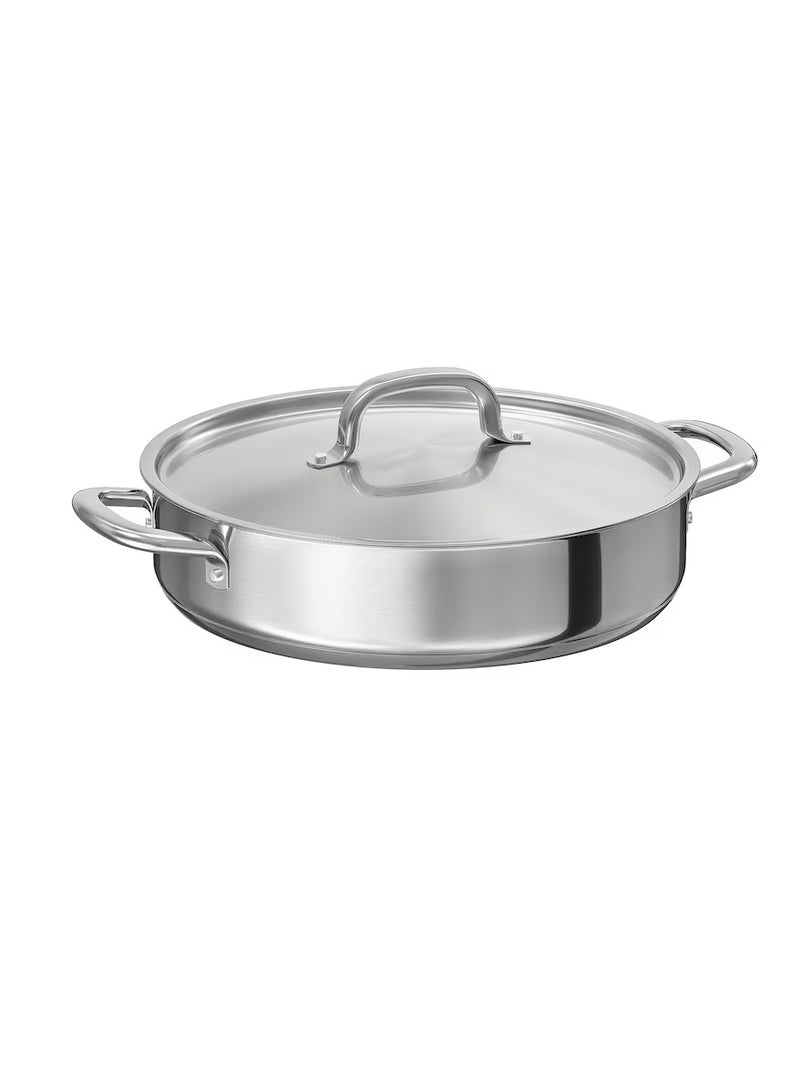 Sauté pan stainless steel 28 cm - Image 1