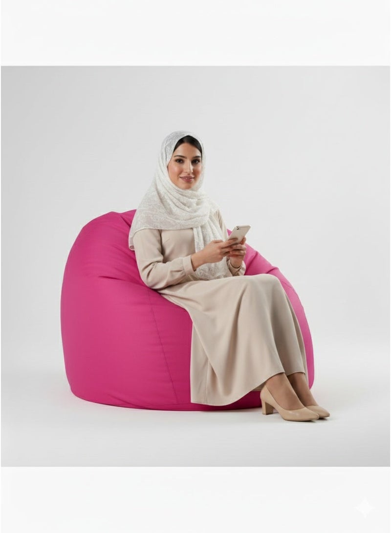 Flamingo Pink Bean bag 80*60cm - Image 2