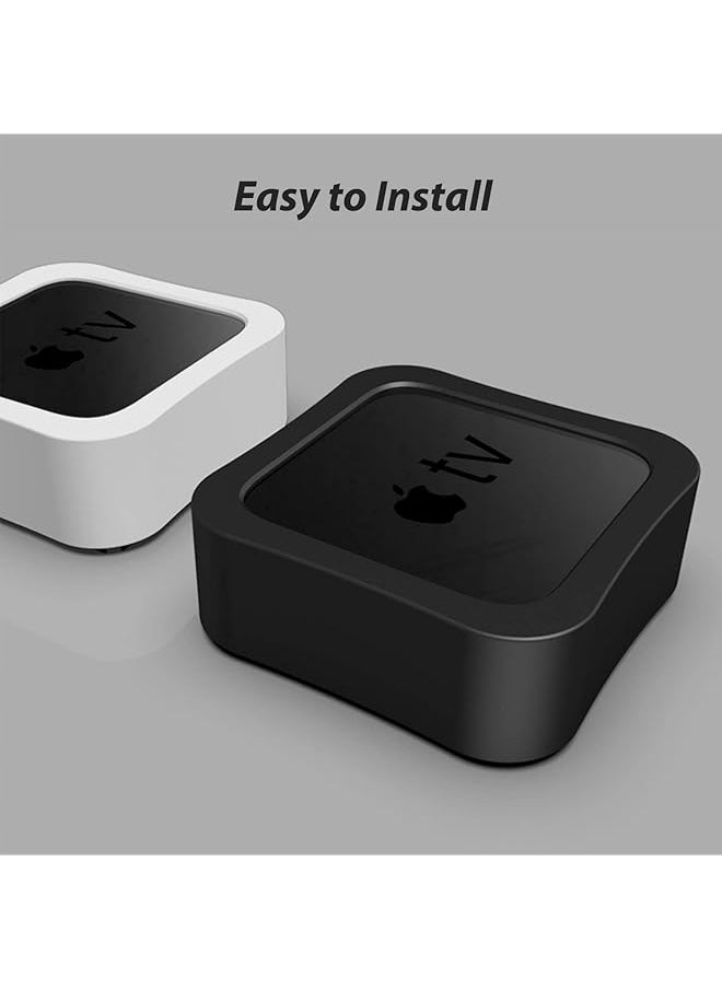 Case For Tv 4K Box And 2Nd Gen Siri Remote Control Case 2022 2021 Silicone Drop Protective Cover For 4Th 5Th Generation Tv Box