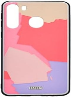 Dragon Plastic Creative Back Phone Protection Case Print Design With Silicone Safety Edges And 3D Back Print For Samsung Galaxy A21 - Multi Color