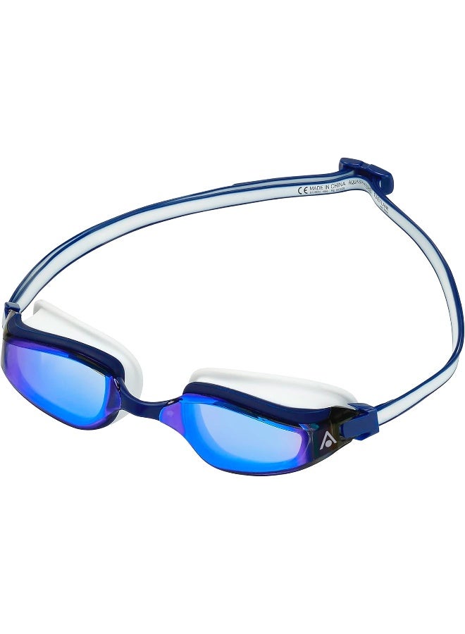 Aqua Sphere Fastlane Swimming Goggles Blue White - Image 2