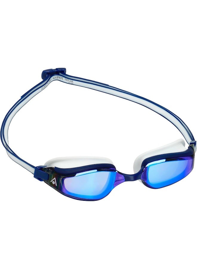 Aqua Sphere Fastlane Swimming Goggles Blue White - Image 3