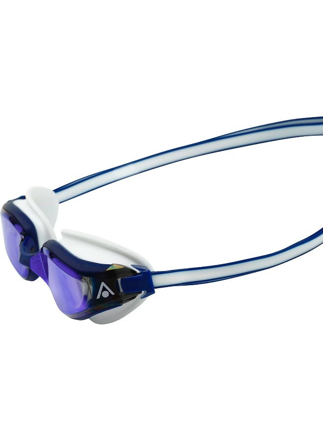 Aqua Sphere Fastlane Swimming Goggles Blue White - Image 4