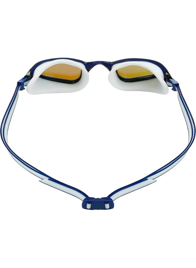 Aqua Sphere Fastlane Swimming Goggles Blue White - Image 5