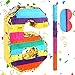 Adecortalk Rainbow Number 6 Pinata for 6th Birthday Party Decorations Fiesta Centerpieces Kids Anniversary Celebrations Birthday Party Supplies 161 x 106 x 3 Inches - Image 3
