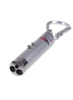 Portable Mini Laser Light Pointer Led Torch Beam Flashlight Keychain