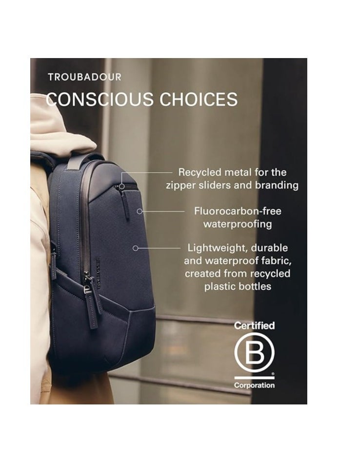 Troubadour - Troubadour Apex Backpack 3.0 Premium Versatile Backpack Made of Lightweight, Waterproof Great for Travel, Work, the Gym, Sports, Black - Image 1