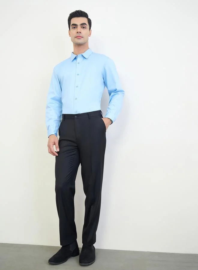 Styli Men Regular Fit Solid Shirt