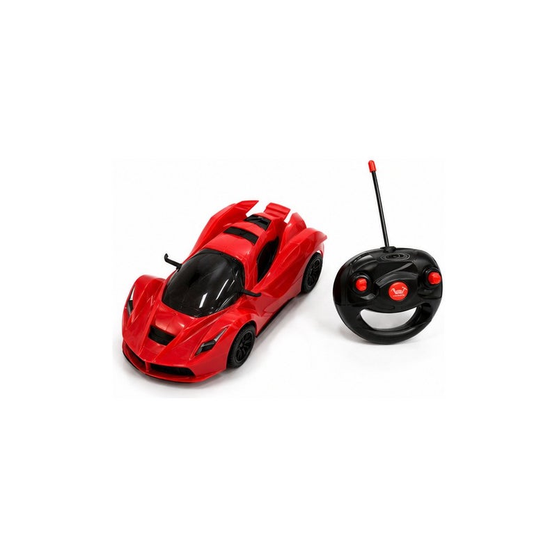 SUPER CAR Remote Control Racing Car Toy for Children, Red Super Car with Controller | Motion Drive - Image 1