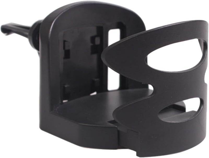 ORFOFE Car Beverage Holder Abs Drink Bottle Stand for Workshop Truck Van Design Fits Bottles Mounts Air Outlet Dashboard Black - Image 1