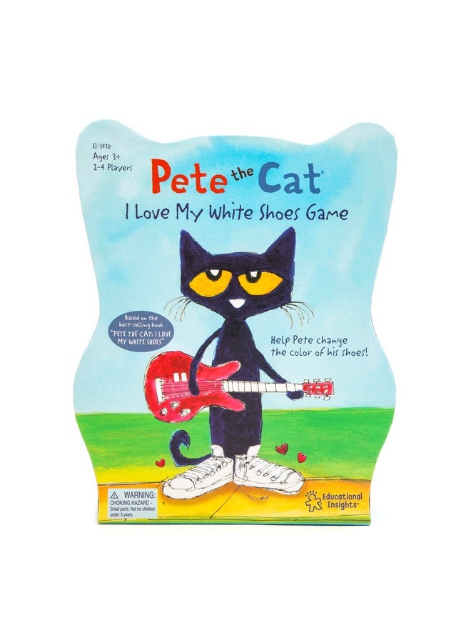 Educational Insights Educational Insights Pete The Cat I Love My White Shoes Game Board Game for Toddlers & Preschoolers, Gift for Toddlers Ages 3+ - Image 1
