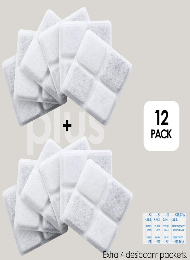 AWoHH 12-Pack 2026 PLUS Pet Food Desiccant Bag,Compatible with Pet Automatic Cat dog Feeders, Desiccant Bag Replacement for Cat Feeder,Maintains Food Freshness, Add 4-Pack Desiccant Packet - Image 2