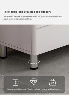 keke Living Room Modern Shelf Storage Cabinet Table 210 CM  - Image 2
